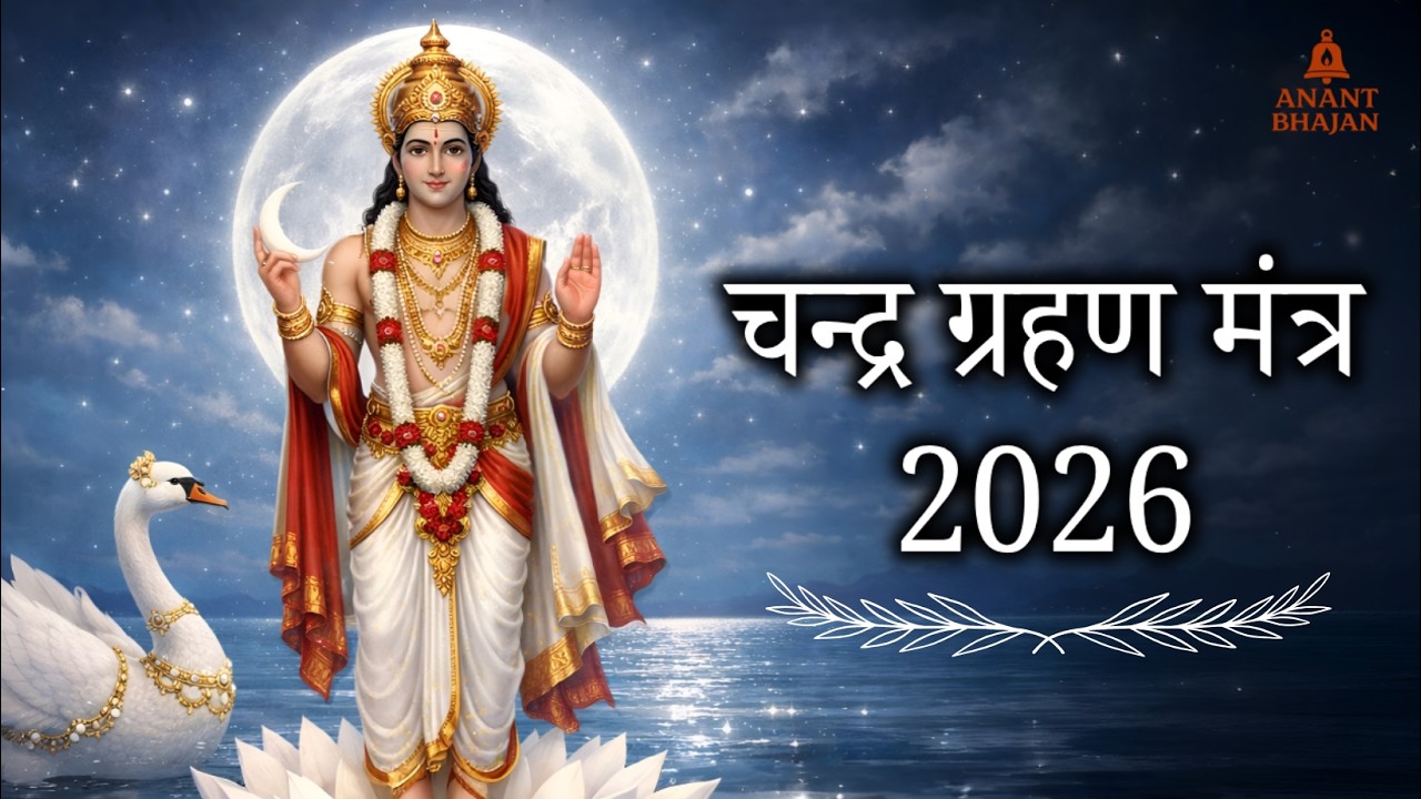 Chandra Grahan Mantra 2026 | Powerful Lunar Eclipse Mantra for Protection & Peace | Anant Bhajan
