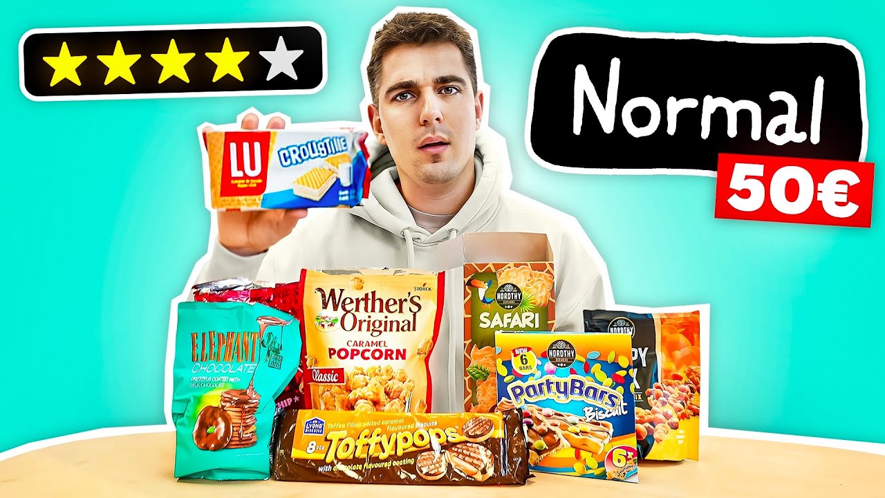 J'AI ACHETÉ 50€ DE PRODUITS CHEZ NORMAL