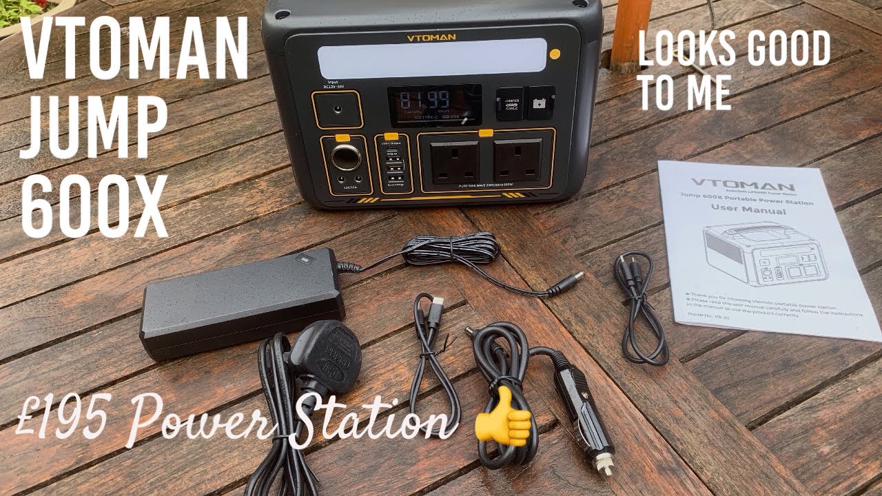 VTOMAN Jump 600X Power Station Review
