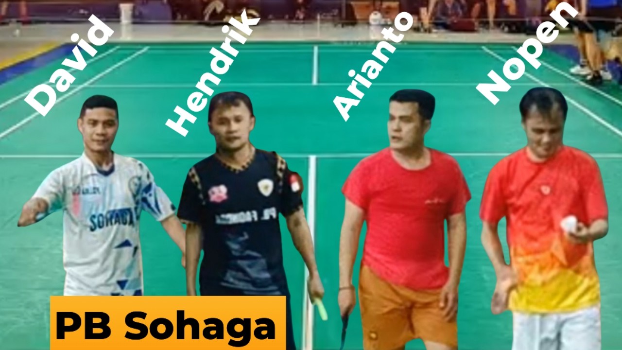Badminton Seru Sengit Smash Skill Pertandingan PB Sohaga Pamulang