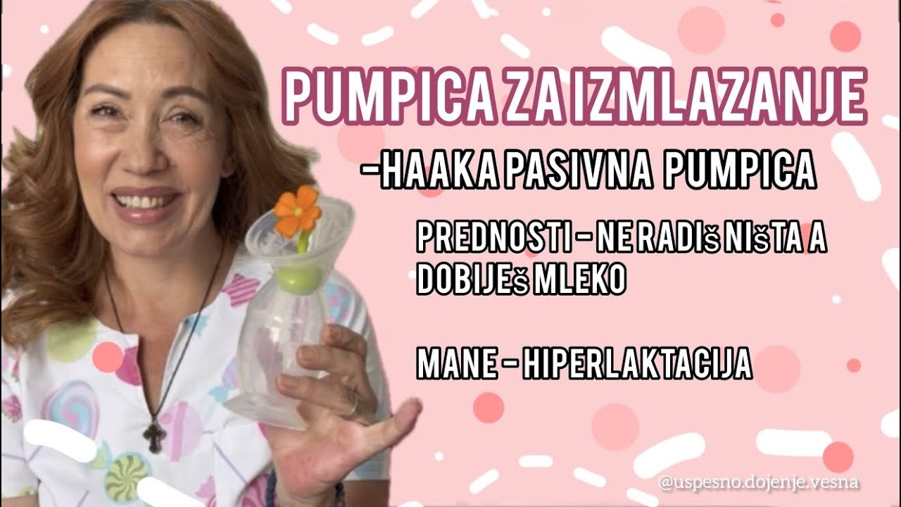 Pumpice za izmlazamje/električne pumpice za izmlazanje ili pasivne/Haaka PUMPICA