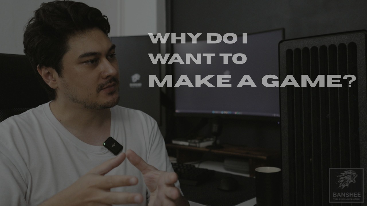 Why Do I Want to Make a Game? | It's Difficult Being on Camera