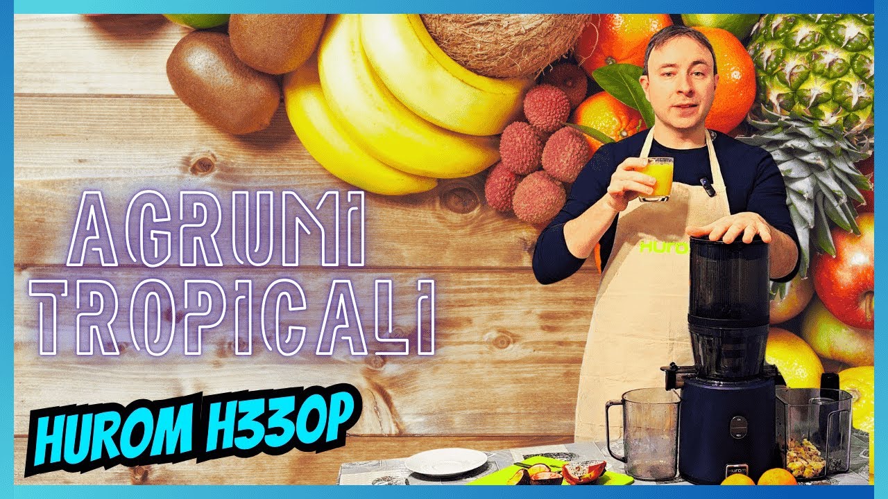 HUROM e Lucio presentano l'estratto "AGRUMI TROPICALE" un estratto equilibrato per tutti i palati