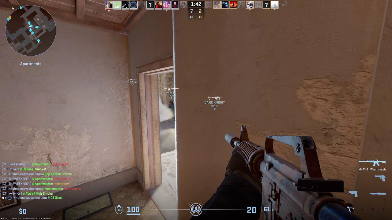 Counter Strike 2|Rush gameplay|CASUAL| PC Gaming| RTX 5070|Counter strike:global offensive is Back