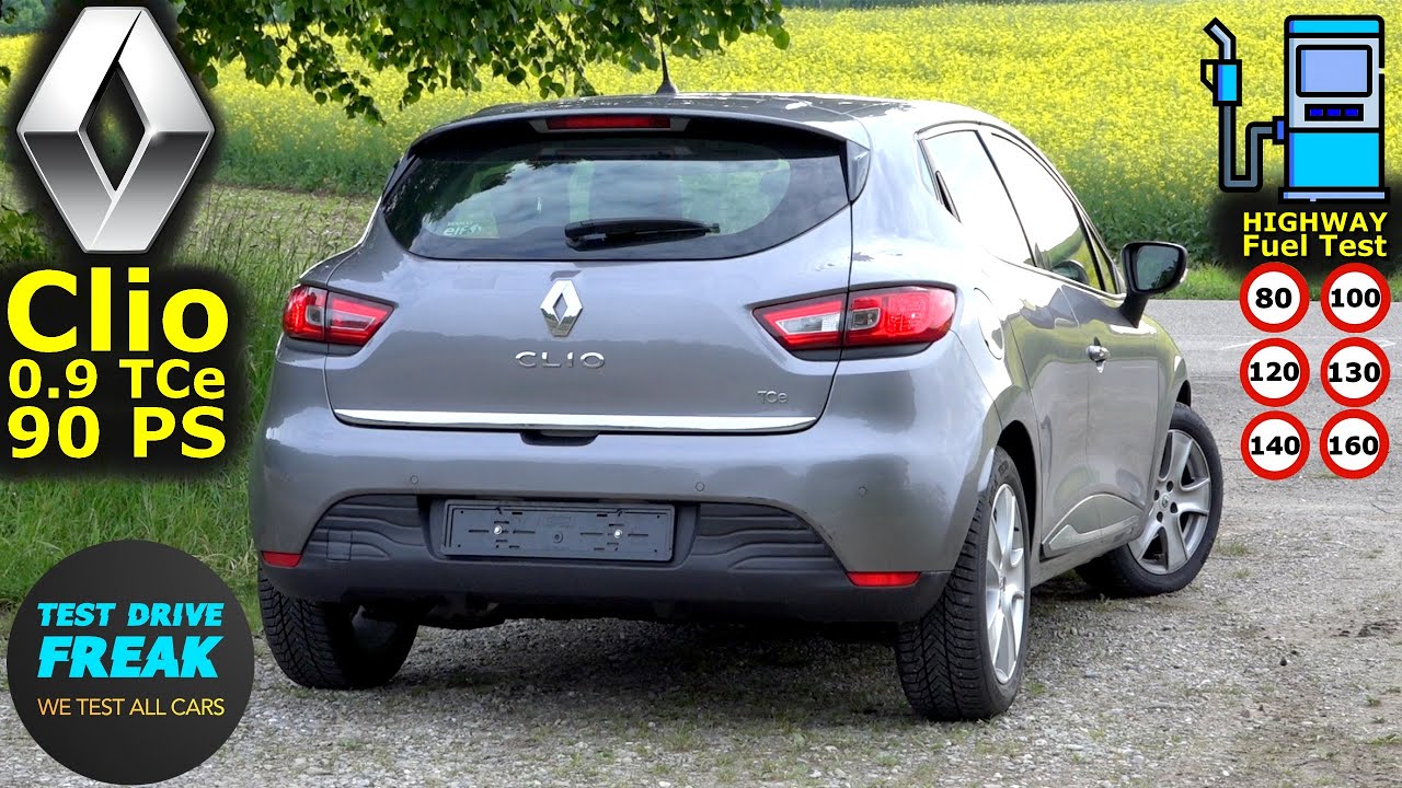 2014 Renault Clio 0.9 TCe 90 PS 🚗 Test Drive | Fuel Consumption & Performance Review