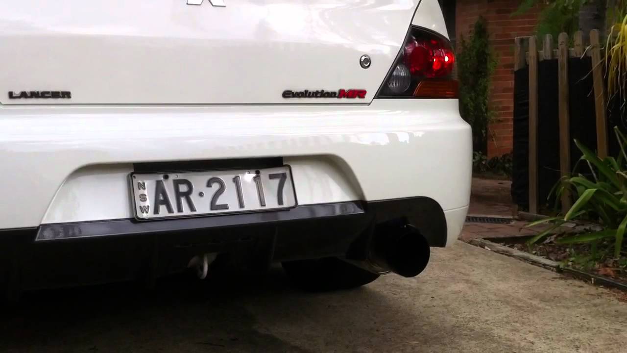 Evo 8mr - GSC S1 cams - greddy Ti-C exhaust