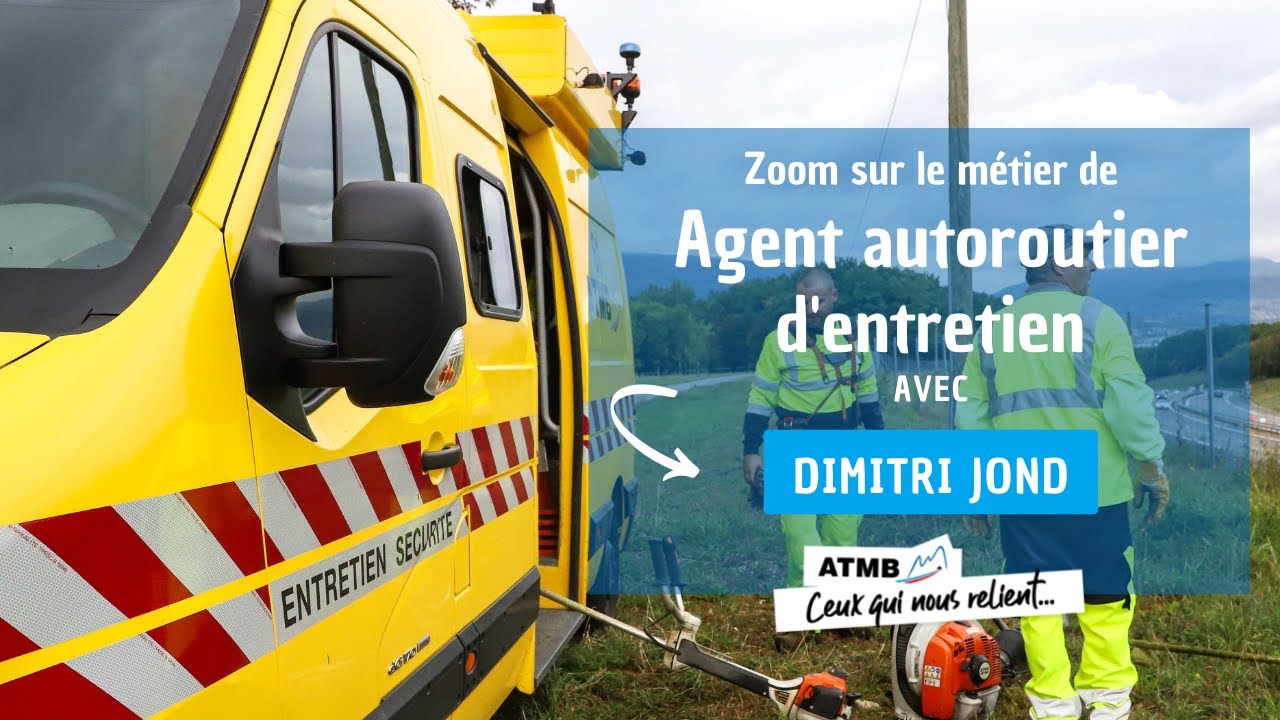 Agent autoroutier d’entretien chez ATMB : découvrir nos métiers