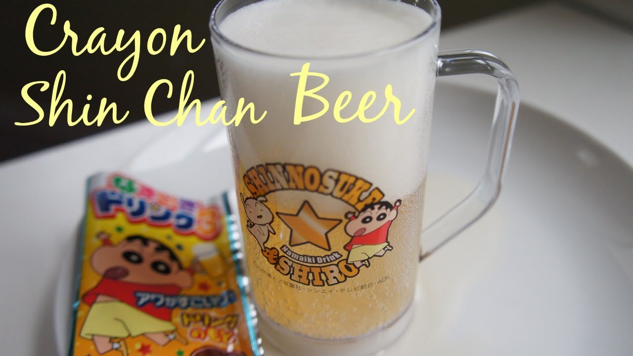 Crayon Shin Chan Beer - Whatcha Eating? #117