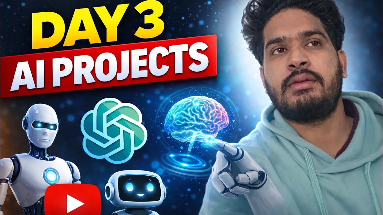 Day 3: Building Real AI Projects | Daily AI Learning Journey