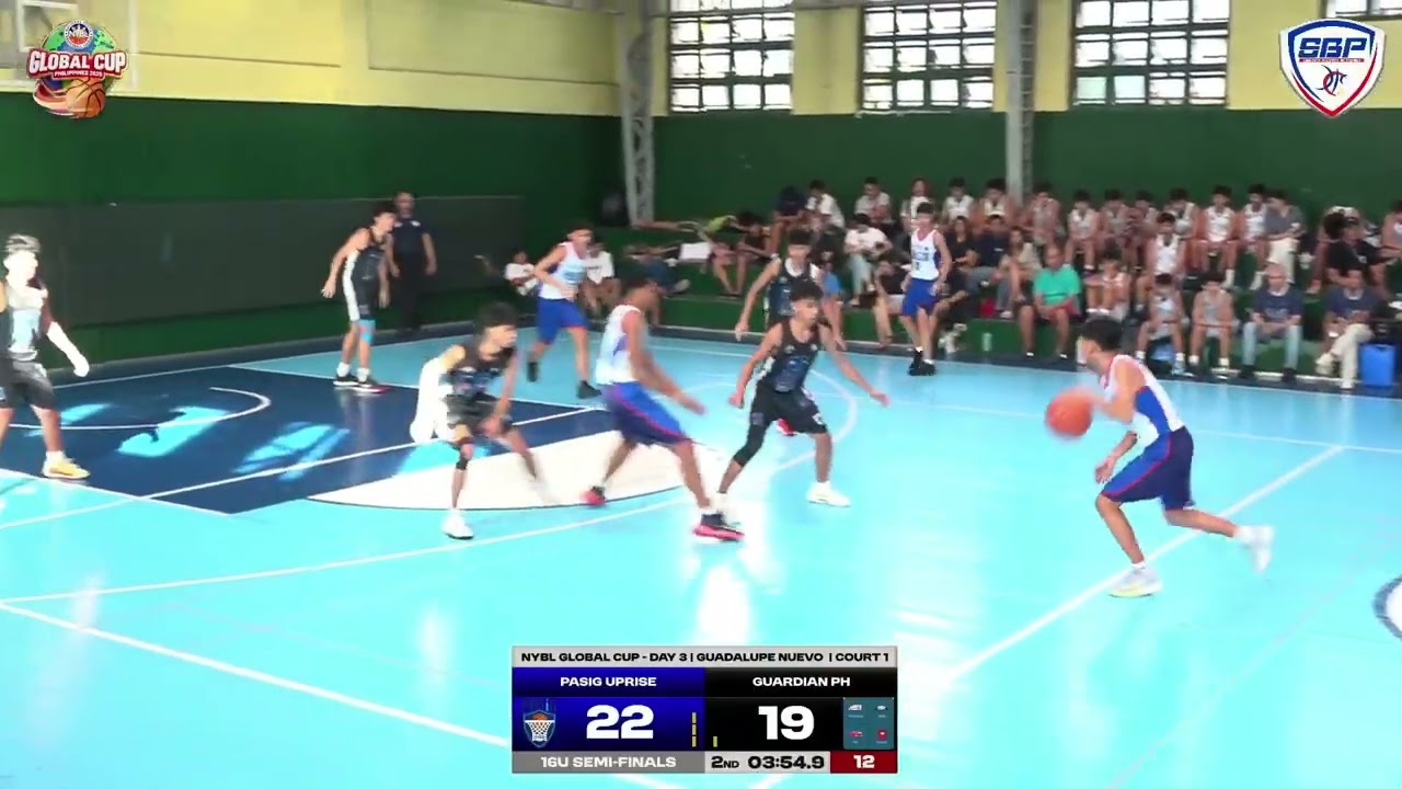 NYBL Global Cup - Semi Final Game -  GUARDIAN PH vs Pasig Uprise