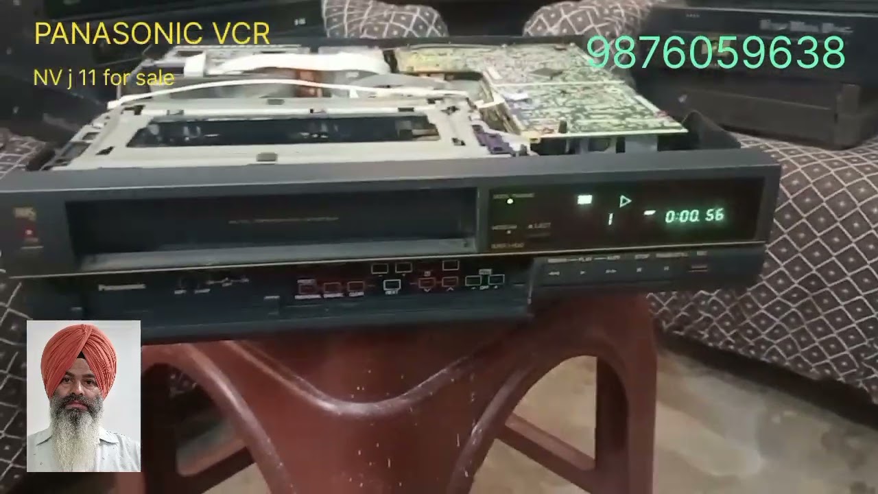 Panasonic VCR for sale with Remote