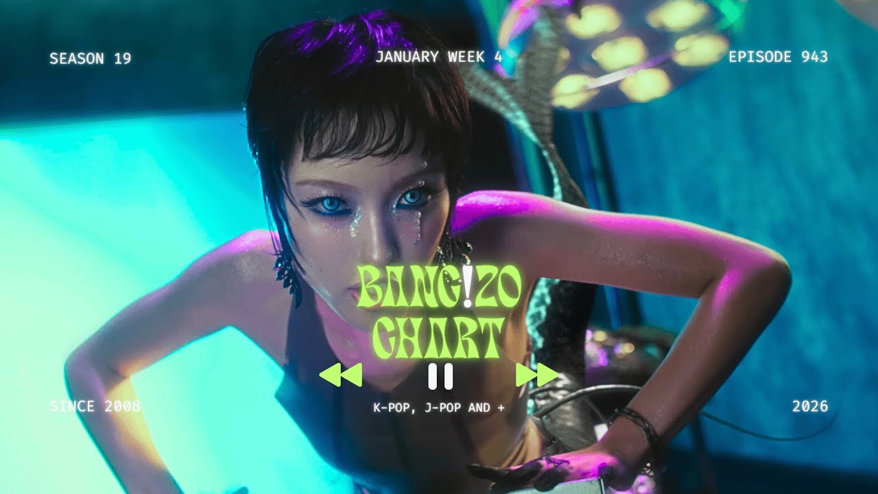 BANG!20 K-POP/J-POP CHART | JANUARY WEEK 4 #kpop #jpop #jolin #katseye #nmixx #apink #yoasobi #xg