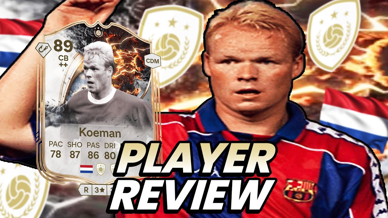 89 THUNDERSTRUCK ICON ОБЗОР ИГРОКА KOEMAN SBC | FC 26 ULTIMATE TEAM