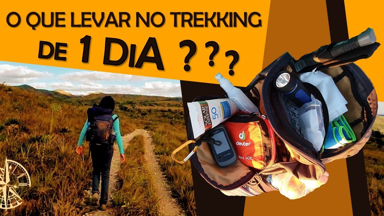 O que levar na trilha? Como montar sua mochila para trekking de um dia!!