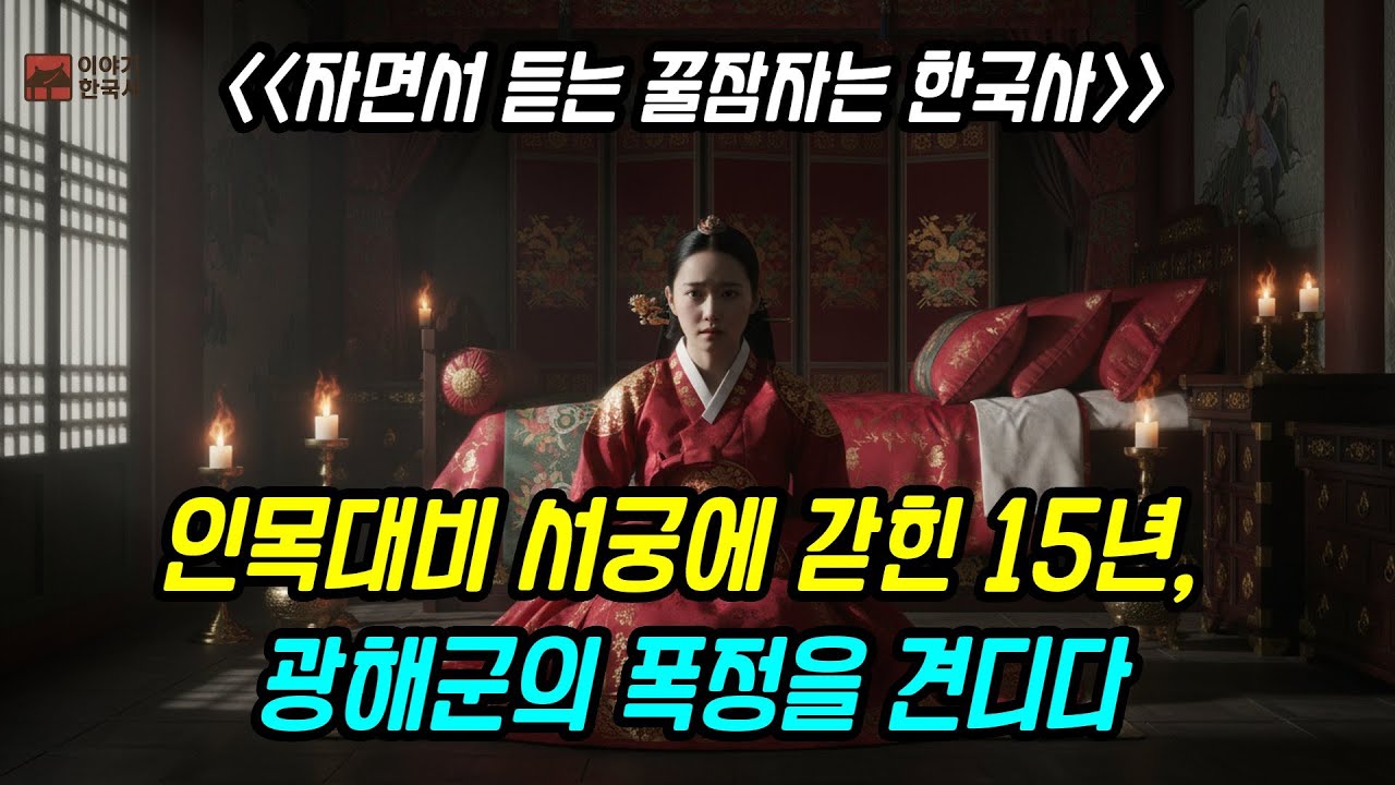 19세 왕비에서 죄인으로 서궁에 갇힌 15년, 인목대비ㅣ 시니어를 위한, 한국사, 야사, 역사, 오디오북, 자면서듣는이야기