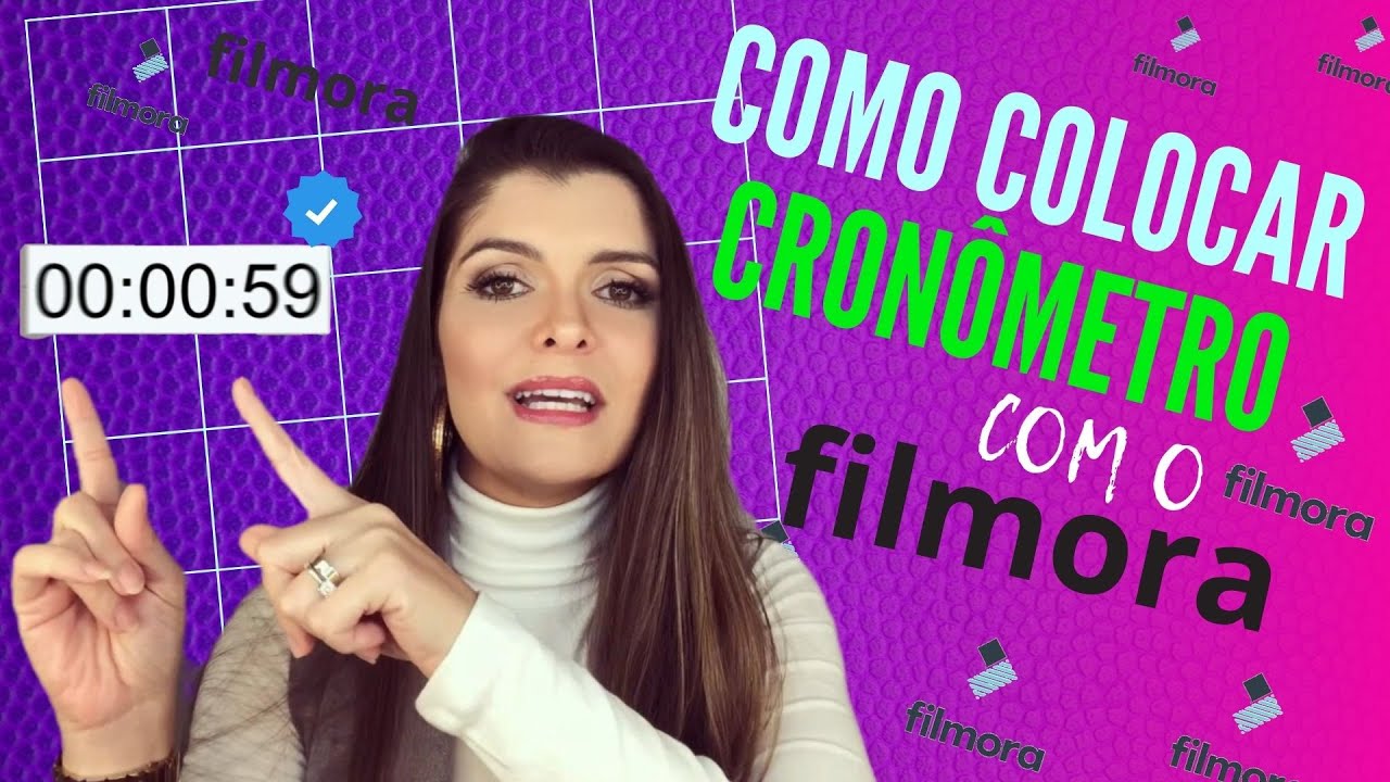 COMO COLOCAR CRONOMETRO NO VÍDEO COM FILMORA