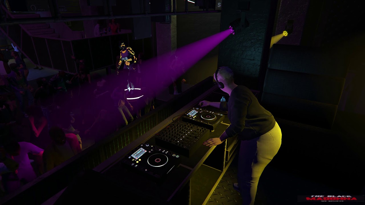THE BLACK MADONNA Full Liveset - One Hour NonStop - Recorded in my nightclub - GTA 5 Online 2019