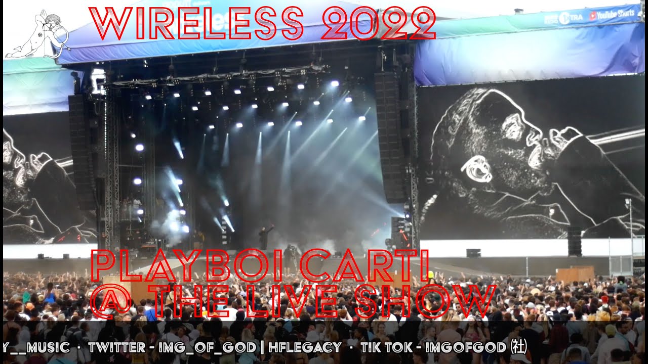 Playboi Carti @ The Live Show #Wireless2022 #Wireless #CrystalPalace