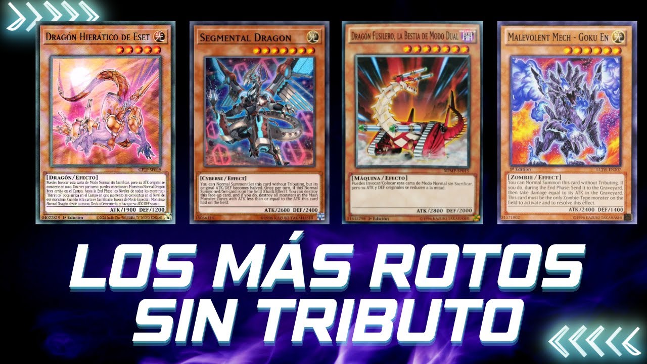 TOP 17 cartas más FUERTES Que NO Necesitan Tributo