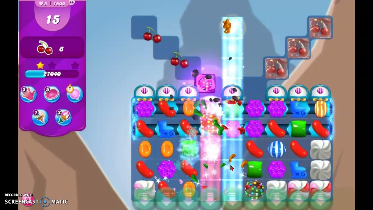 Candy Crush Saga Level 1600