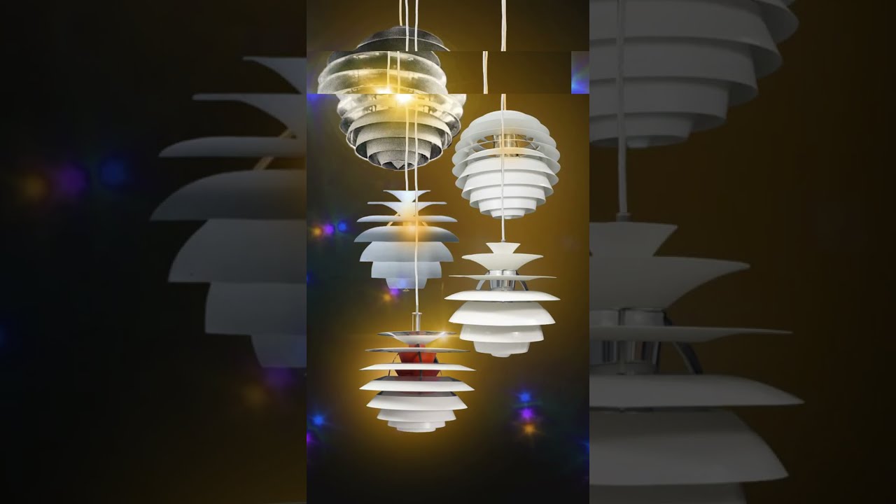 Globe shaped lamps by Poul Henningsen!