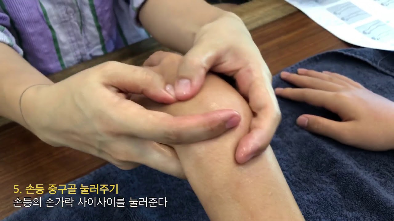 혜영의 마사지 강의- 손마사지 1부