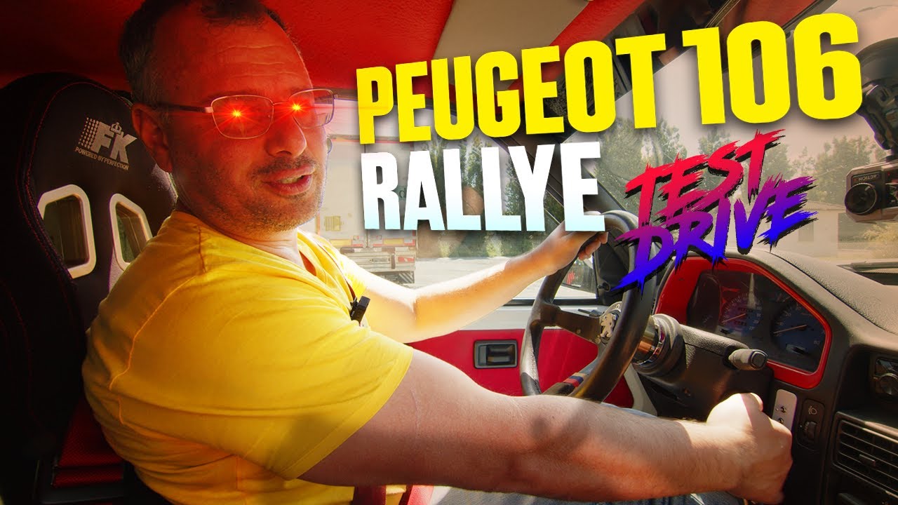 Proviamo una bombetta anni 90 - Peugeot 106 Rallye