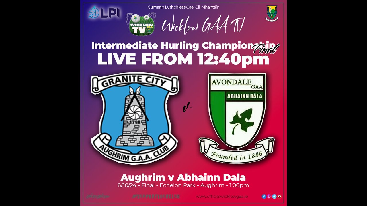 IHC Final - Aughrim v Avondale