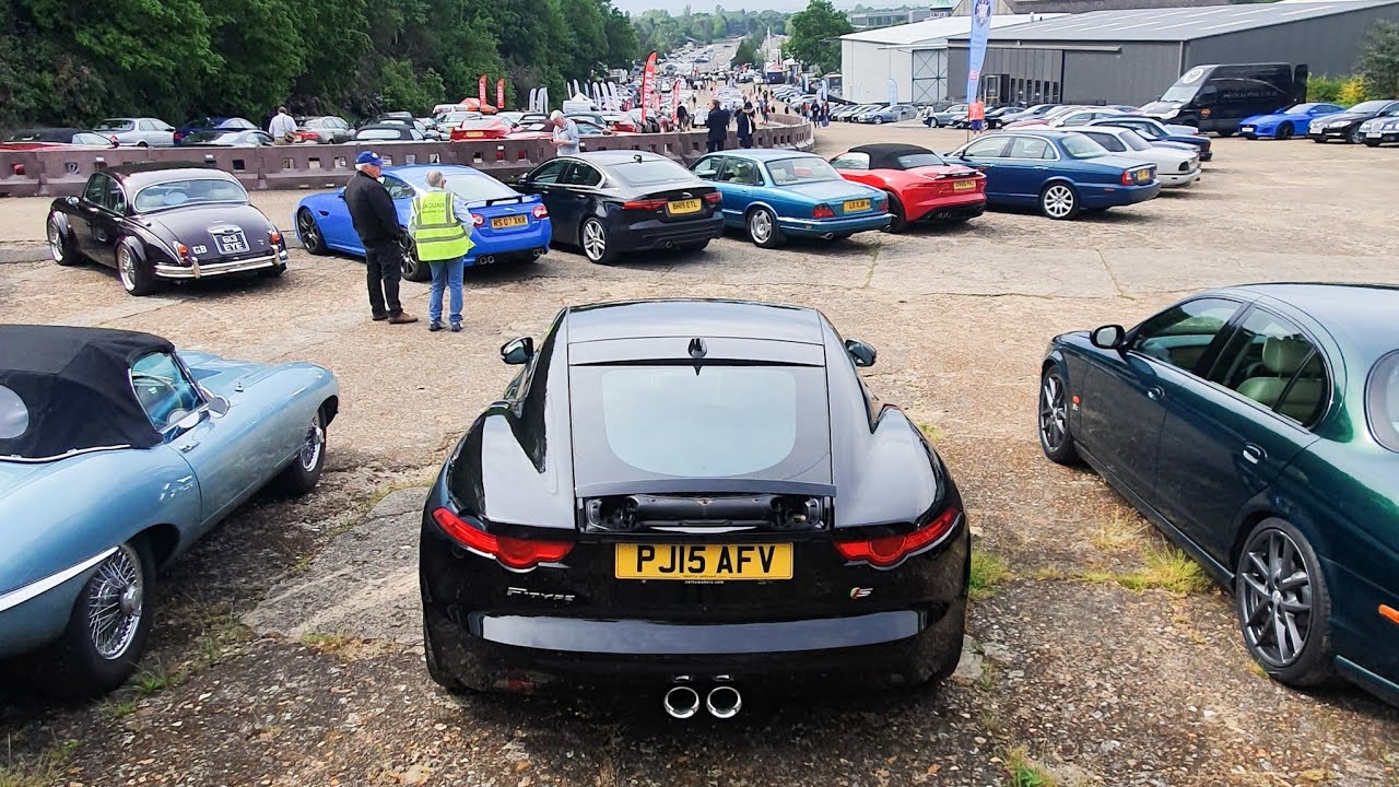 My F-Type Meets Jaguar Legends at the Jaguar Centenary Event.