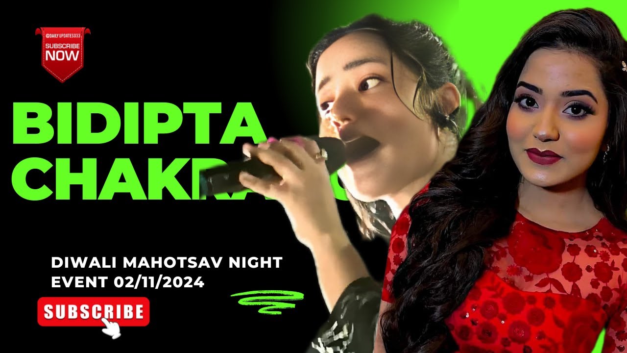 Bidipta Chakraborty live performance in concert | Bidipta Chakraborty live #bidiptachakraborty