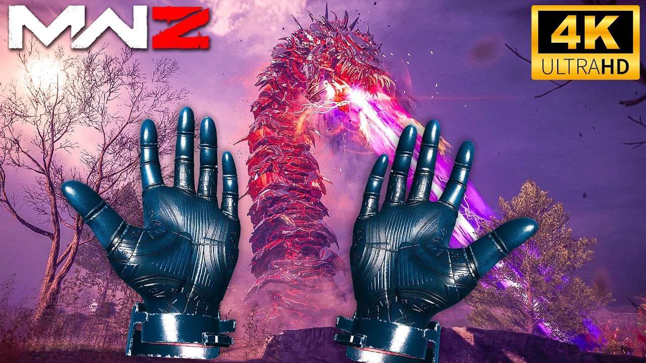 MW3 ZOMBIES: ZERO TO RED WORM, ELDER DARK AETHER, ENTITY'S ECHO 4K Gameplay (No Commentary)