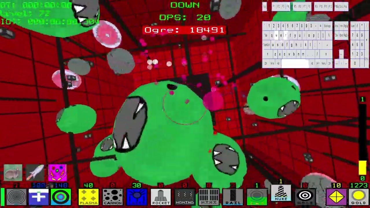 fractal block world any% speedrun in 9:49 (classic, random seed, tranquility)