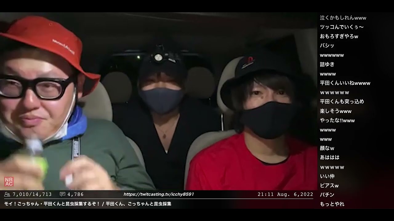 ごっちゃん・平田くんと昆虫採集するぞ！① #石川典行