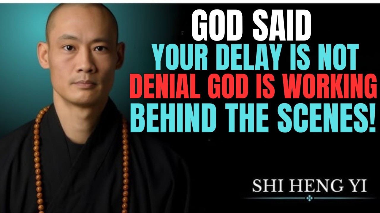 Your Delay Is Not Denial — God Is Working Behind the Scenes! | Powerful Motivational Speech