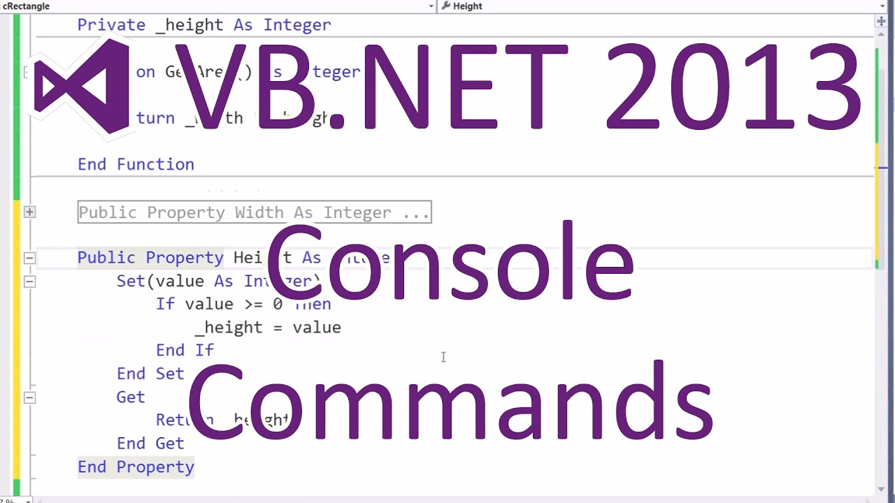 VB.NET 2013 - Console Commands