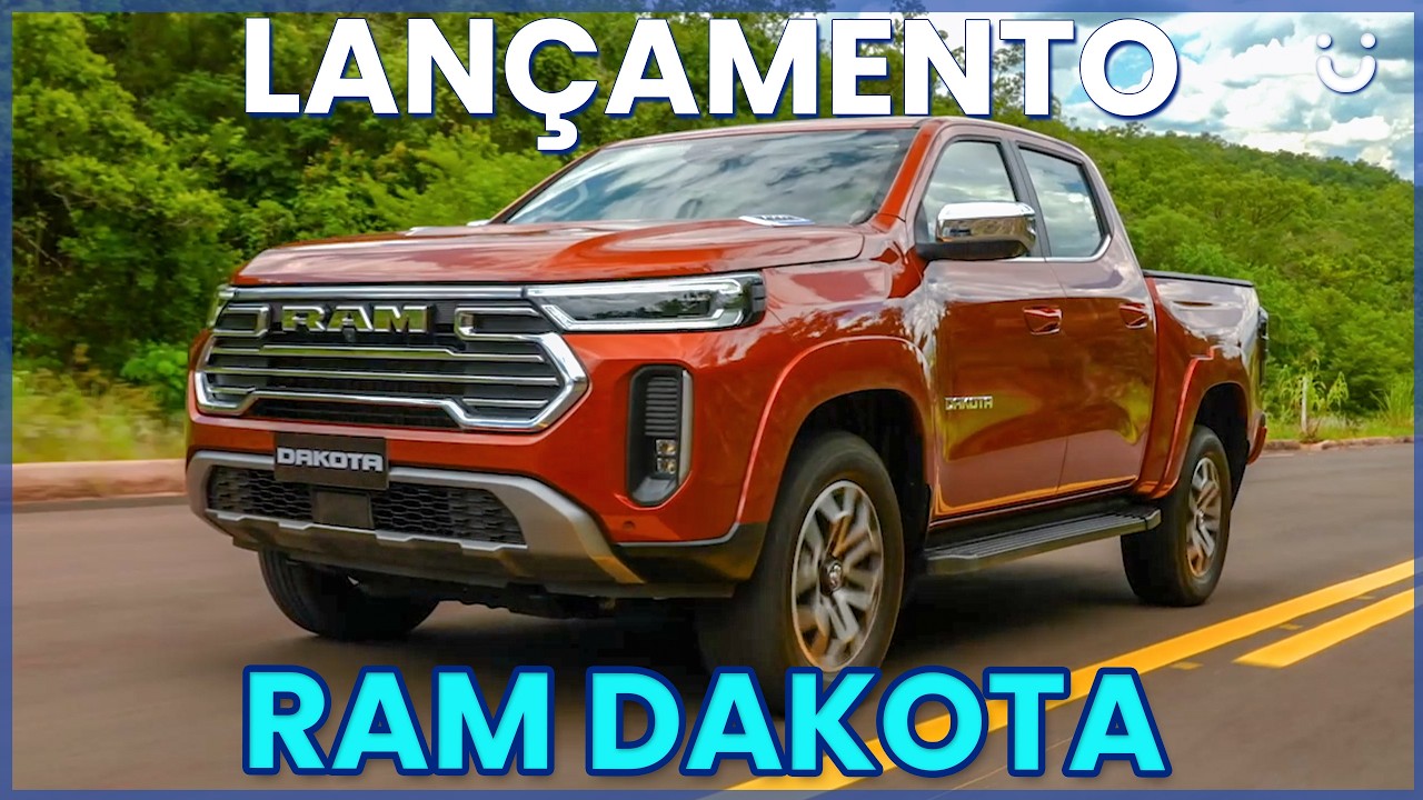 NOVA RAM DAKOTA CHEGA COM RECEITA DE FIAT: vai incomodar Hilux e Ranger?