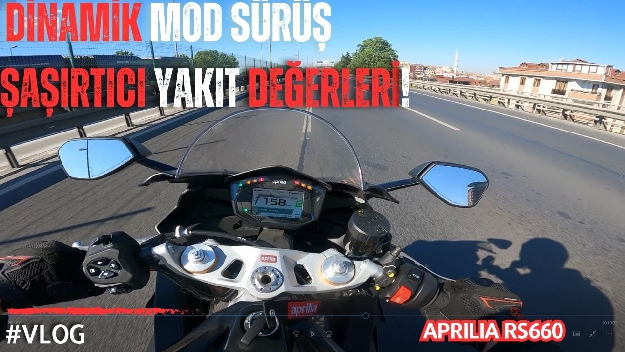 RS 660 | DYNAMIC MOD SABAH SÜRÜŞÜ | ŞAŞIRTICI YAKIT DEĞERLERİ [RPM]