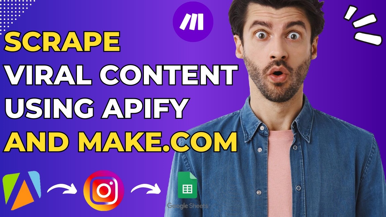 How to Scrape Viral Instagram Posts using Specific Keywords on Apify and Make.com