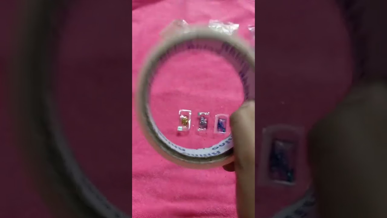 how to make 3d glitter sticker