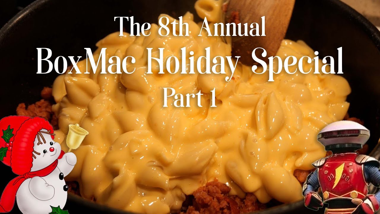 Velveeta & Chourico, Retro Gaming Xmas, Apple Crisp, and Scavenger Junt! | BoxMac 175