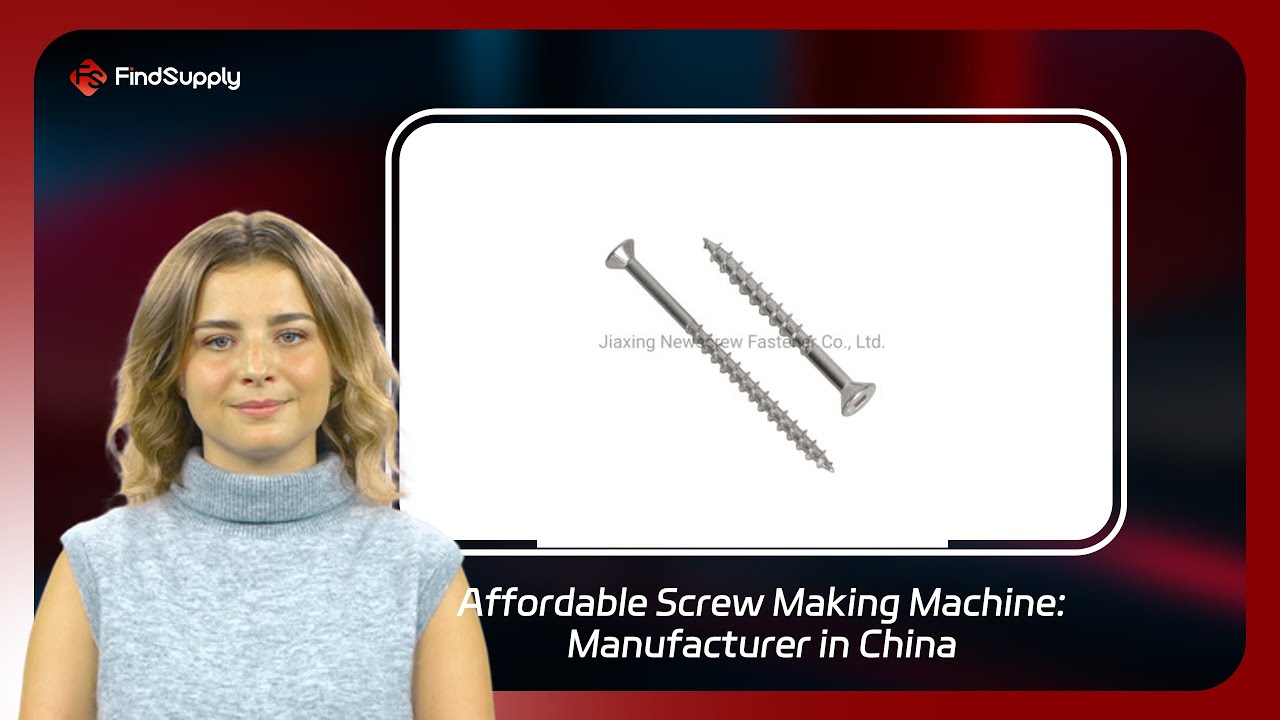 Affordable Screw Making Machine: Manufacturer in China