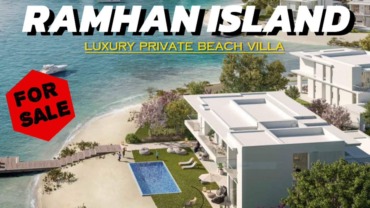 Ramhan Island, Abudhabi | 7 Bedroom luxury private Beach Villa | property tour |