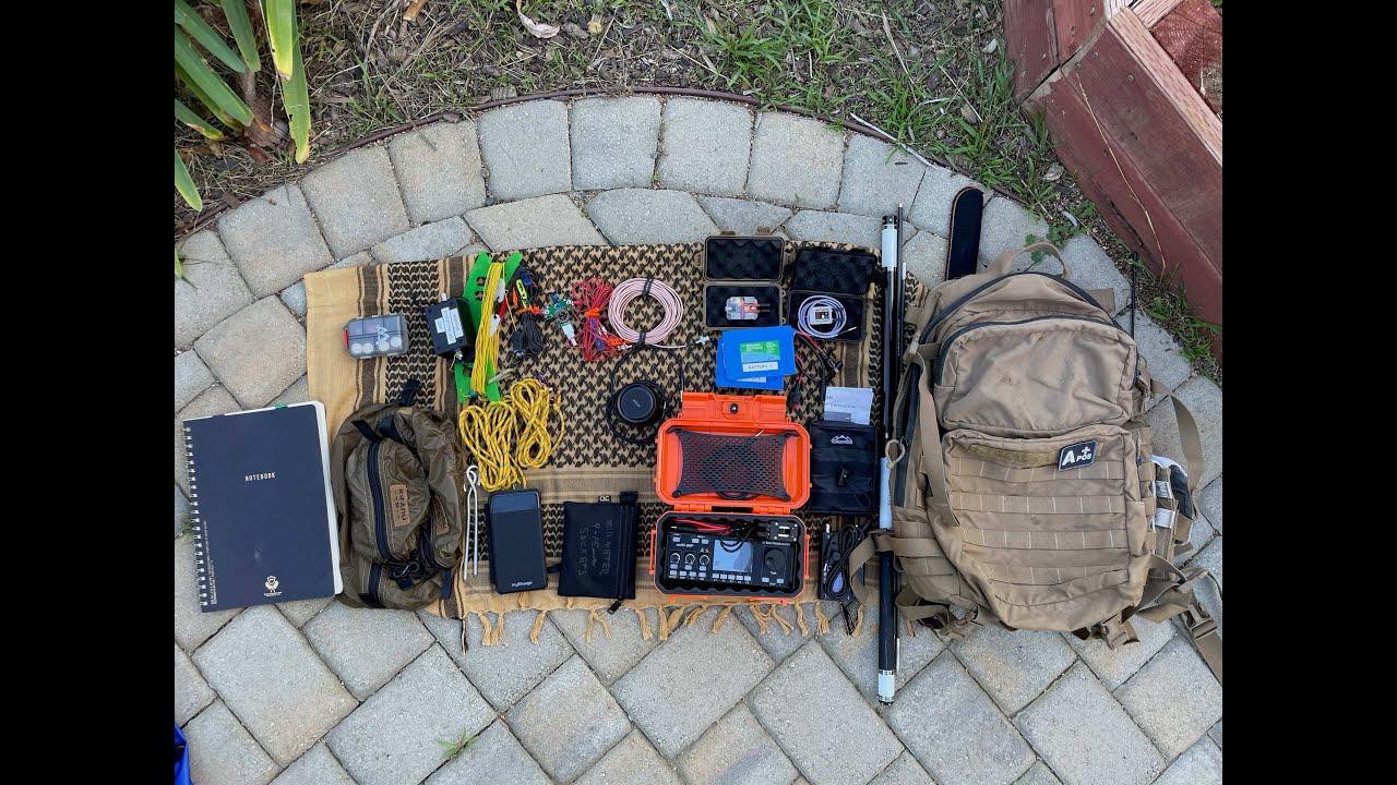 Gear In My USMC Assault Pack for SOTA Activations