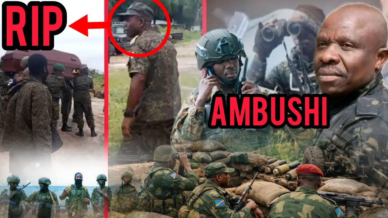IJORO RY'IMPERUKA NONAHA GENERAL BYAMUNGU AKOZE AMBUSHI YA MATEKA IGUYEMO ABASIRIKA BENSHI UVIRA 