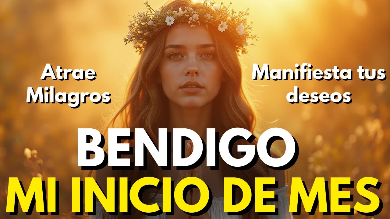 ✨ BENDIGO MI INICIO DE MES | Mantra Poderoso para Atraer MILAGROS y ABUNDANCIA