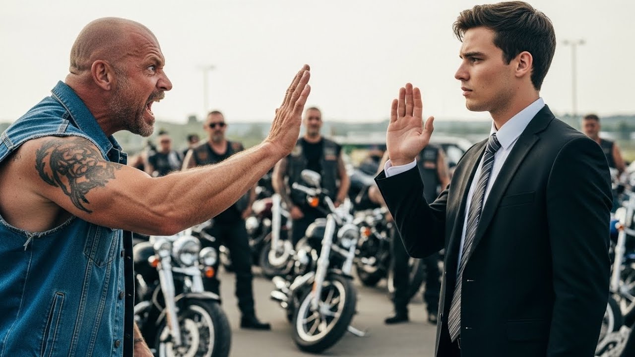 Motorradfahrer bedrohen einen Teenager, ohne zu ahnen, dass er gelernt hat, sich zu verteidigen –