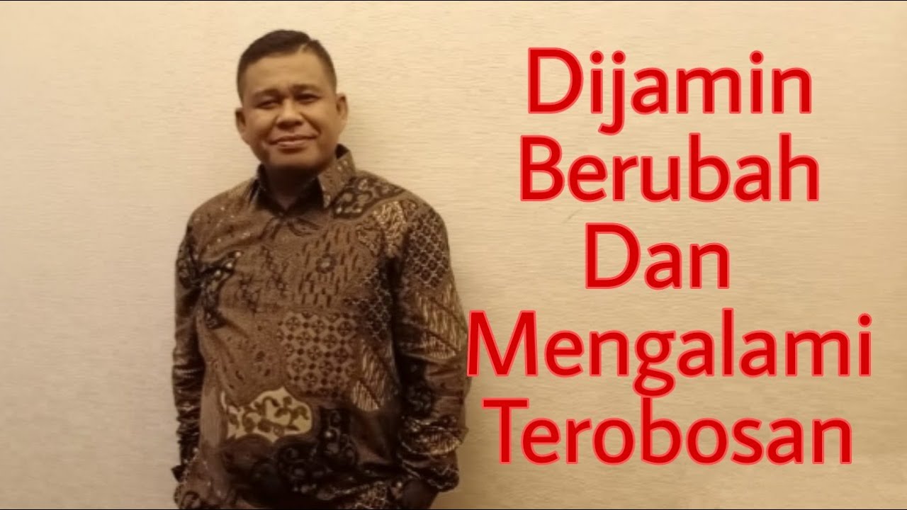 DIJAMIN BERUBAH DAN MENGALAMI TEROBOSAN  -  PETER GUNTUR