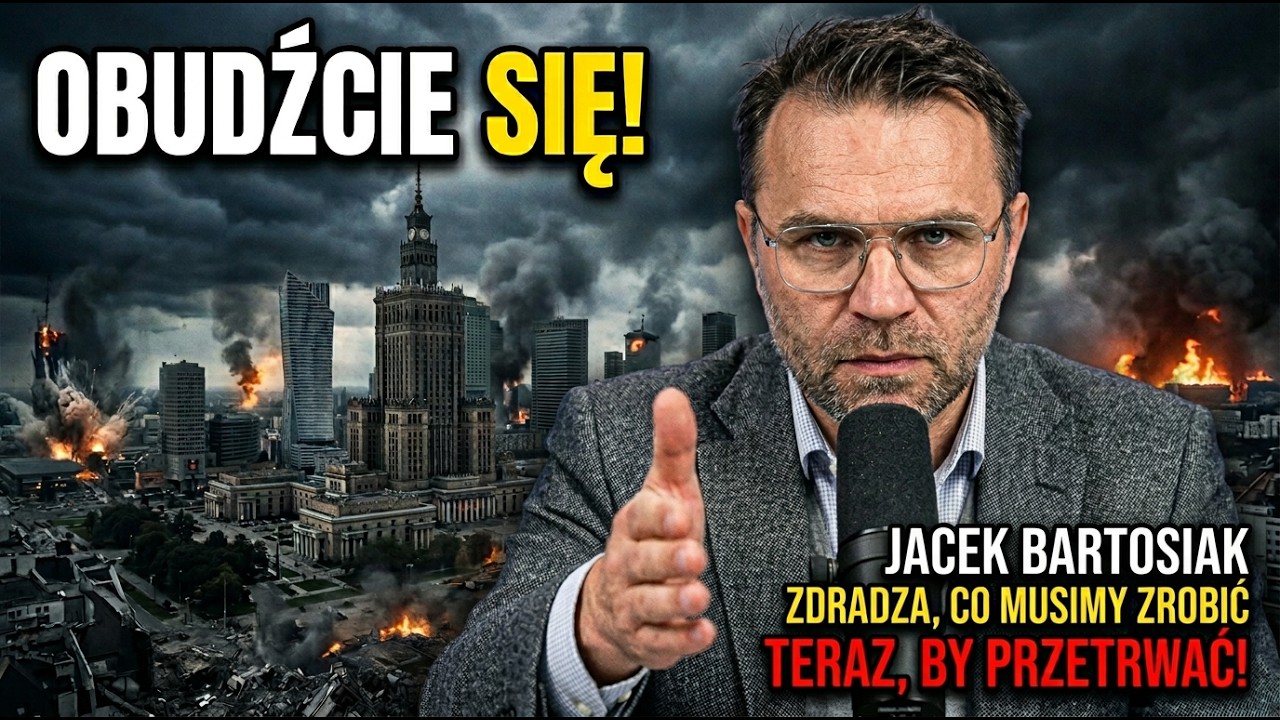 OBUDŹCIE SIĘ! Jacek Bartosiak zdradza, co musimy ZROBIĆ TERAZ, by przetrwać!