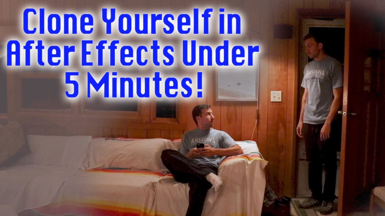 How to Clone Yourself with After Effects under 5 Minutes!