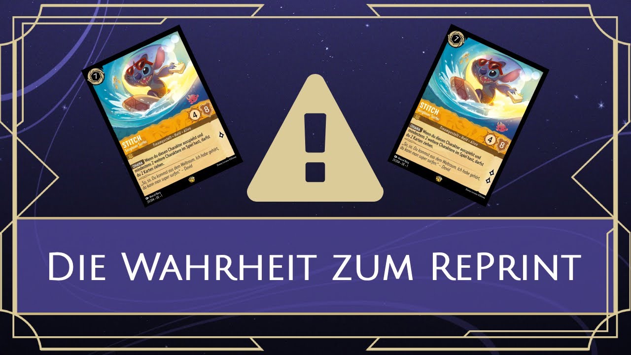 Disney Lorcana | Von Reprints, Missprints und explodierenden Preisen